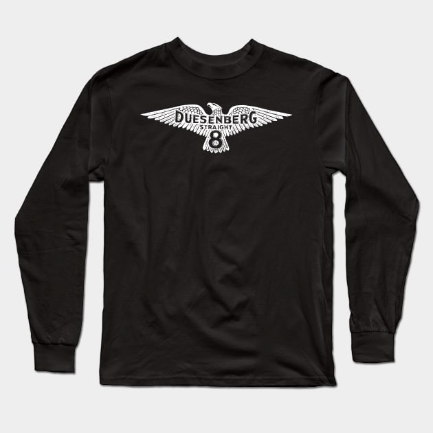 Duesenberg Straight 8 - Doozy - Eight Long Sleeve T-Shirt by Barn Shirt USA